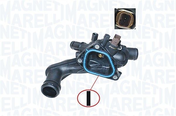 Termostatas, aušinimo skystis MAGNETI MARELLI 352317001050