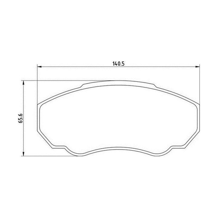 Stabdžių trinkelių rinkinys, diskinis stabdys MAGNETI MARELLI 363710201354