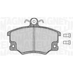 Stabdžių trinkelių rinkinys, diskinis stabdys MAGNETI MARELLI 363916060105
