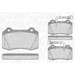 Stabdžių trinkelių rinkinys, diskinis stabdys MAGNETI MARELLI 363916060107