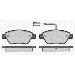 Stabdžių trinkelių rinkinys, diskinis stabdys MAGNETI MARELLI 363916060126