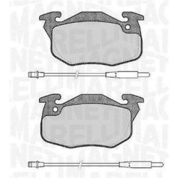 Stabdžių trinkelių rinkinys, diskinis stabdys MAGNETI MARELLI 363916060168
