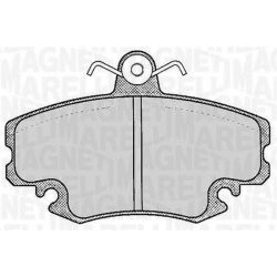 Stabdžių trinkelių rinkinys, diskinis stabdys MAGNETI MARELLI 363916060204