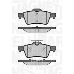 Stabdžių trinkelių rinkinys, diskinis stabdys MAGNETI MARELLI 363916060243