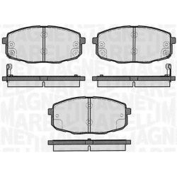 Stabdžių trinkelių rinkinys, diskinis stabdys MAGNETI MARELLI 363916060281