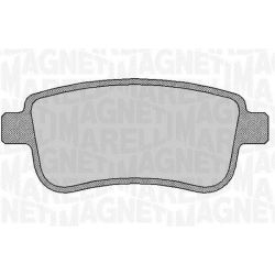 Stabdžių trinkelių rinkinys, diskinis stabdys MAGNETI MARELLI 363916060382