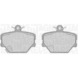 Stabdžių trinkelių rinkinys, diskinis stabdys MAGNETI MARELLI 363916060398