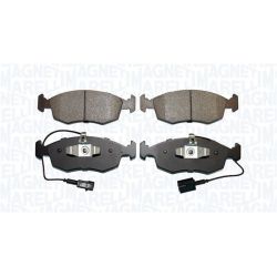 Stabdžių trinkelių rinkinys, diskinis stabdys MAGNETI MARELLI 363916060427