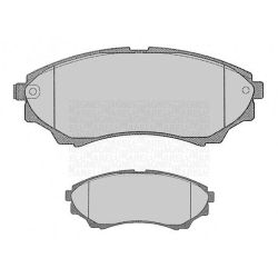 Stabdžių trinkelių rinkinys, diskinis stabdys MAGNETI MARELLI 363916060439