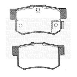 Stabdžių trinkelių rinkinys, diskinis stabdys MAGNETI MARELLI 363916060462
