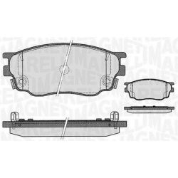 Stabdžių trinkelių rinkinys, diskinis stabdys MAGNETI MARELLI 363916060465