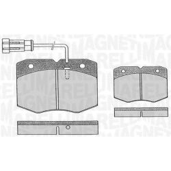 Stabdžių trinkelių rinkinys, diskinis stabdys MAGNETI MARELLI 363916060476