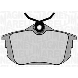 Stabdžių trinkelių rinkinys, diskinis stabdys MAGNETI MARELLI 363916060522