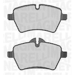 Stabdžių trinkelių rinkinys, diskinis stabdys MAGNETI MARELLI 363916060619