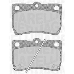 Stabdžių trinkelių rinkinys, diskinis stabdys MAGNETI MARELLI 363916060638