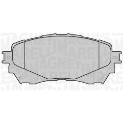 Stabdžių trinkelių rinkinys, diskinis stabdys MAGNETI MARELLI 363916060677