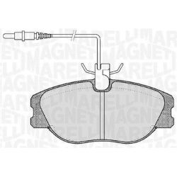 Stabdžių trinkelių rinkinys, diskinis stabdys MAGNETI MARELLI 363916060787