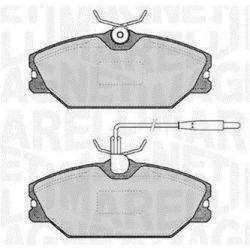 Stabdžių trinkelių rinkinys, diskinis stabdys MAGNETI MARELLI 363916060817