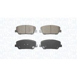 Stabdžių trinkelių rinkinys, diskinis stabdys MAGNETI MARELLI 363916060900