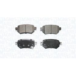 Stabdžių trinkelių rinkinys, diskinis stabdys MAGNETI MARELLI 363916060920