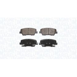 Stabdžių trinkelių rinkinys, diskinis stabdys MAGNETI MARELLI 363916060928