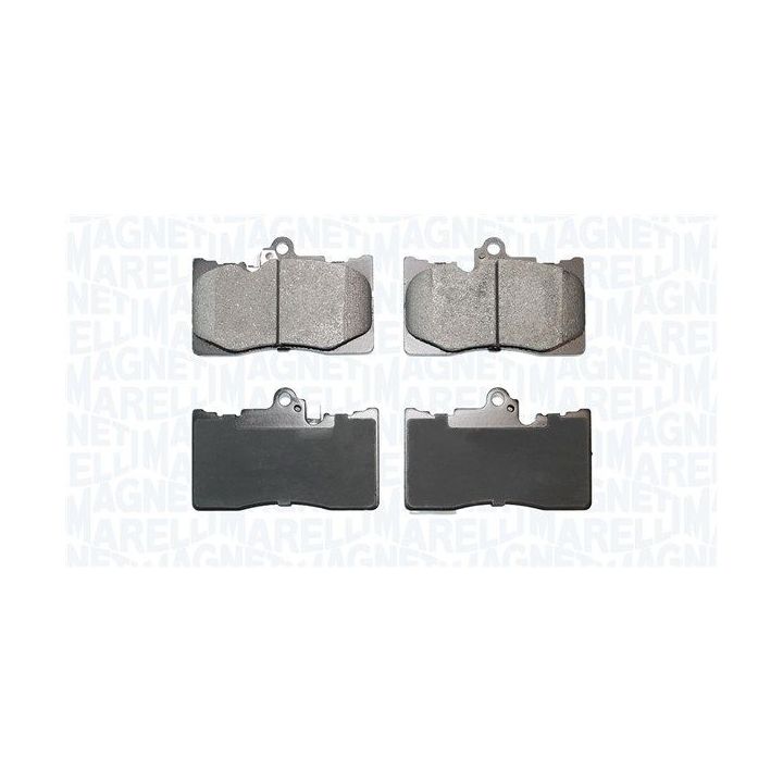 Stabdžių trinkelių rinkinys, diskinis stabdys MAGNETI MARELLI 363916060931