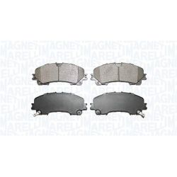 Stabdžių trinkelių rinkinys, diskinis stabdys MAGNETI MARELLI 363916061116