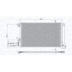 Kondensatorius, oro kondicionierius MAGNETI MARELLI 350203100500