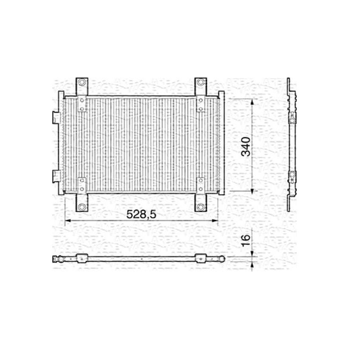 Kondensatorius, oro kondicionierius MAGNETI MARELLI 350203159000