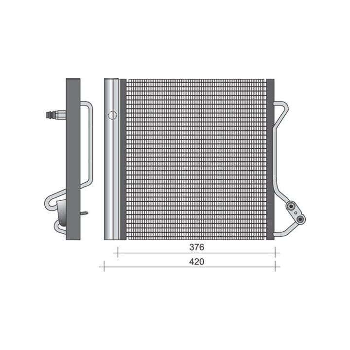 Kondensatorius, oro kondicionierius MAGNETI MARELLI 350203264000