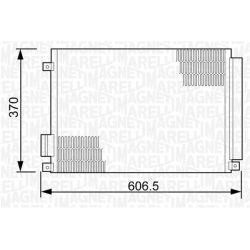 Kondensatorius, oro kondicionierius MAGNETI MARELLI 350203497000
