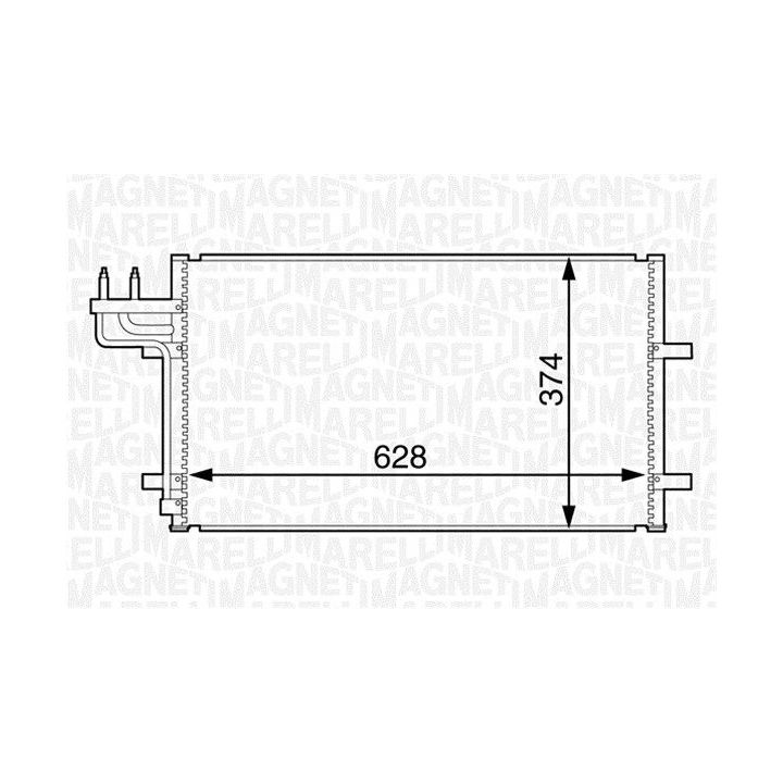 Kondensatorius, oro kondicionierius MAGNETI MARELLI 350203601000
