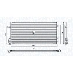 Kondensatorius, oro kondicionierius MAGNETI MARELLI 350203619000
