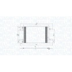 Kondensatorius, oro kondicionierius MAGNETI MARELLI 350203766000