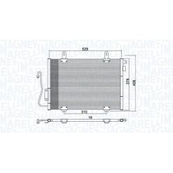 Kondensatorius, oro kondicionierius MAGNETI MARELLI 350203775000