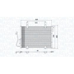 Kondensatorius, oro kondicionierius MAGNETI MARELLI 350203782000