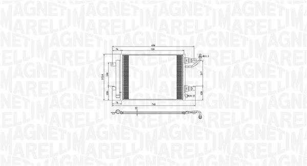 Kondensatorius, oro kondicionierius MAGNETI MARELLI 350203792000