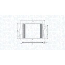 Kondensatorius, oro kondicionierius MAGNETI MARELLI 350203802000