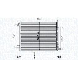 Kondensatorius, oro kondicionierius MAGNETI MARELLI 350203823000