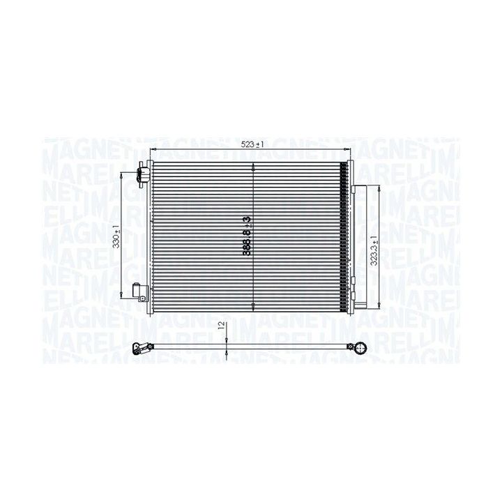 Kondensatorius, oro kondicionierius MAGNETI MARELLI 350203823000