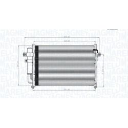Kondensatorius, oro kondicionierius MAGNETI MARELLI 350203846000