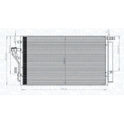Kondensatorius, oro kondicionierius MAGNETI MARELLI 350203848000