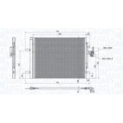 Kondensatorius, oro kondicionierius MAGNETI MARELLI 350203873000