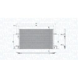 Kondensatorius, oro kondicionierius MAGNETI MARELLI 350203901000