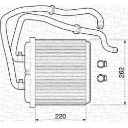 šilumokaitis, salono šildymas MAGNETI MARELLI 350218072000