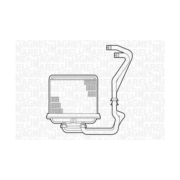 šilumokaitis, salono šildymas MAGNETI MARELLI 350218225000