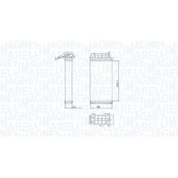 šilumokaitis, salono šildymas MAGNETI MARELLI 350218400000