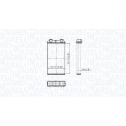 šilumokaitis, salono šildymas MAGNETI MARELLI 350218439000