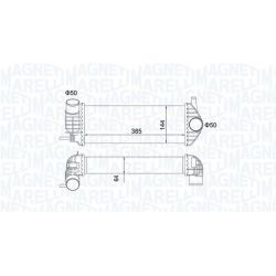 Tarpinis suslėgto oro aušintuvas, kompresorius MAGNETI MARELLI 351319204480