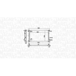 Radiatorius, variklio aušinimas MAGNETI MARELLI 350213159900